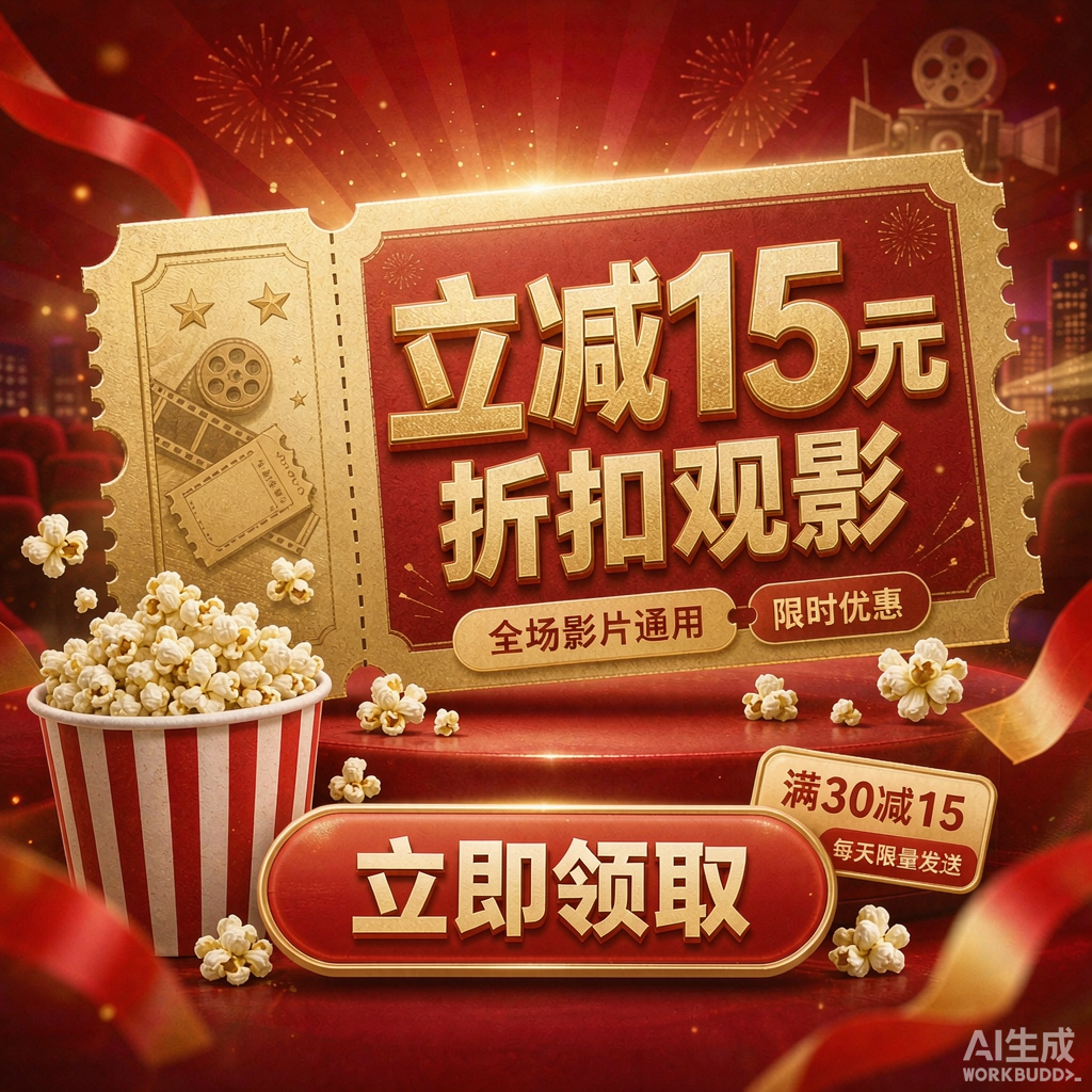 电影票优惠券折扣